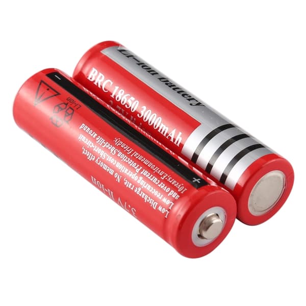 [zd]Batteri 18650 3000mAh 3.7V - 2-pak