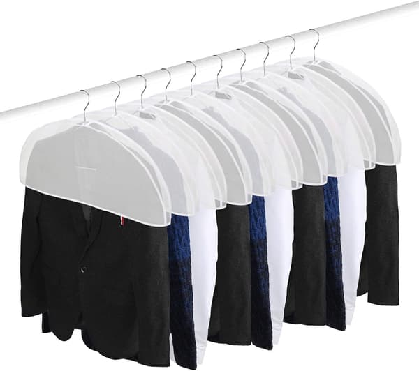 [zd]10-pack Axelöverdrag Kläder Dammskydd Hängande Överdrag 10PCS