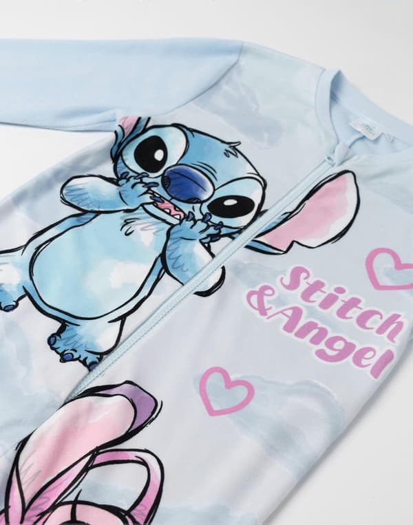 Disney x Lilo & Stitch heldragt til piger Blå Stitch Blue 5-6 Years