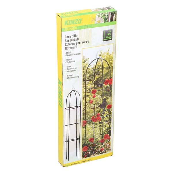 [zd]Plantestøtte obelisk - 185 cm høy espalier / Rosekolonne