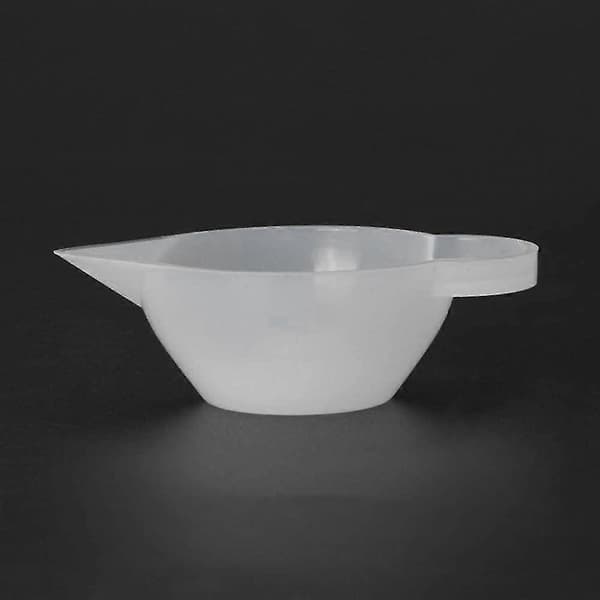Minimätkopp för harts, 10 st silikonformdispenser transparent  white