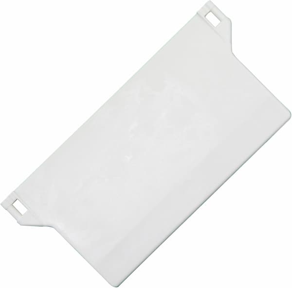 [zd]Vertikala persiennvikter 89 mm (3,5 tum) - Reservdelar Bottenvikter Lameller - Vit (10)