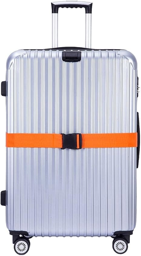 [zd]stk bagagestropper til kufferter, stropper, rejsebælter, tilbehør, multifunktionel Orange