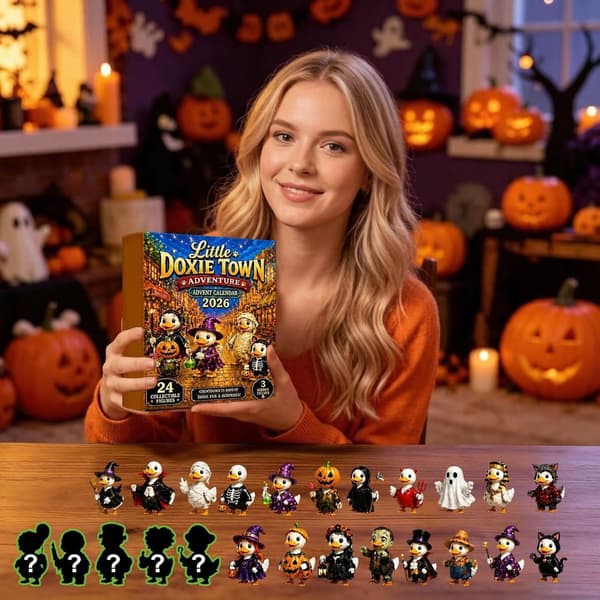 2026 Halloween-julekalender – 24 overraskelser med ænder Evil Duck Calendar Evil Duck Calendar 26*18*3