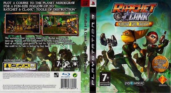 Ratchet Clank Quest For Booty - PS3 PlayStation 3 PlayStation 3