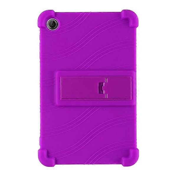 Kompatibel med Lenovo Tab K9 / Tab One Silikonfodral med stativ Robust skyddsfodral Purple