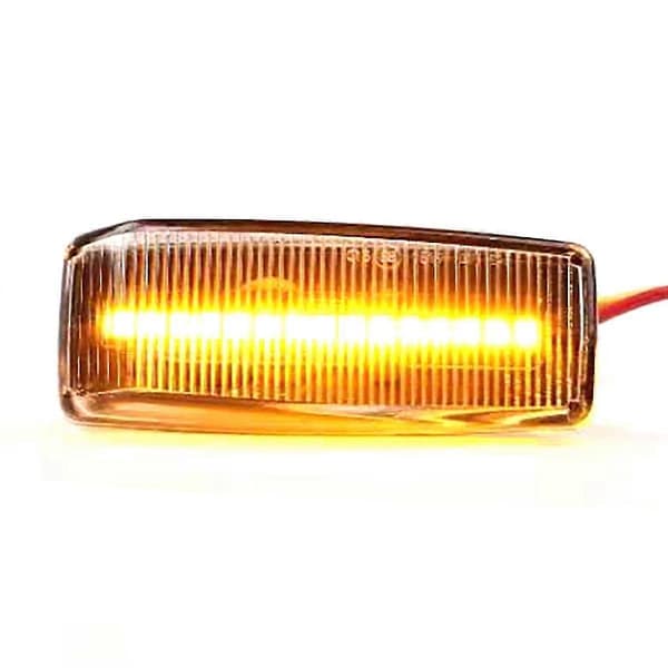 Bil Dynamisk Sidemarkeringslys Blinklysindikator til Mercedes C E S SL KLASSE W201 190 W202 W124