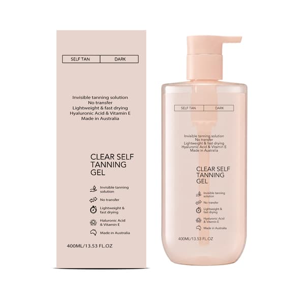 Refreshing, hydrating self-tanning gel that creates a natural, glowing, sun-kissed complexion. 2PCS