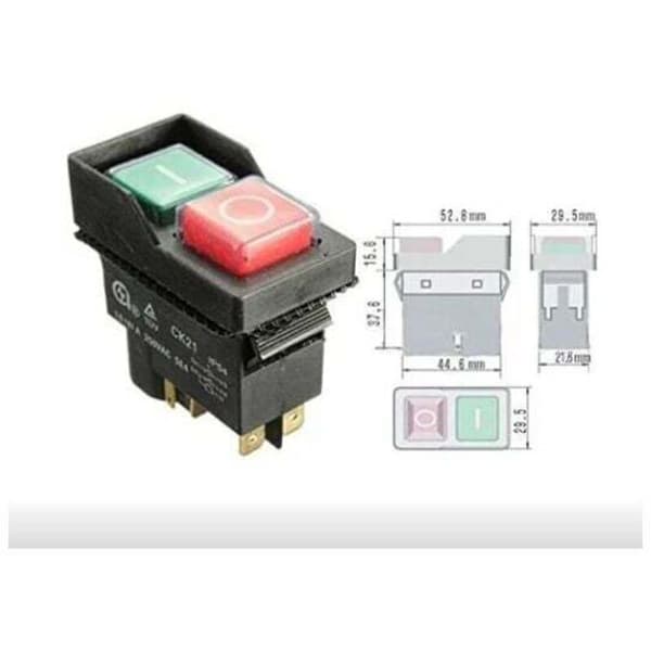 Elektrisk betongbryter CK21B/250V 5PIN