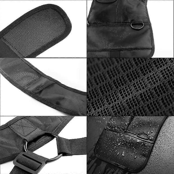 Nylon Stöldskyddad Dold Axelväska Under Arm, Axelplånbok Dold Pack, Multifunktionell Herr/Dam Säkerhetsförvaring Axelväska Hölster Taktisk