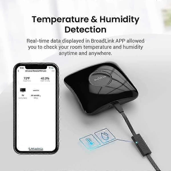 BroadLink RM4 PRO Wifi IR RF Infrarød RF Smart Hjem Universal Fjernkontroll