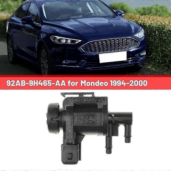 92AB-9H465-AA Vakuumkontrollventil Magnetventil lämplig för Mondeo 1994-2000 black