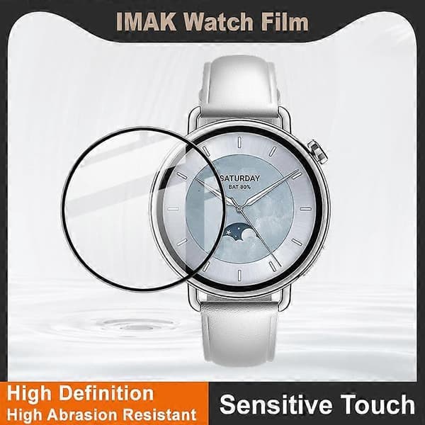 IMAK Plexiglass HD -kellon suojakalvo Not Specified For Xiaomi Watch S4 41mm