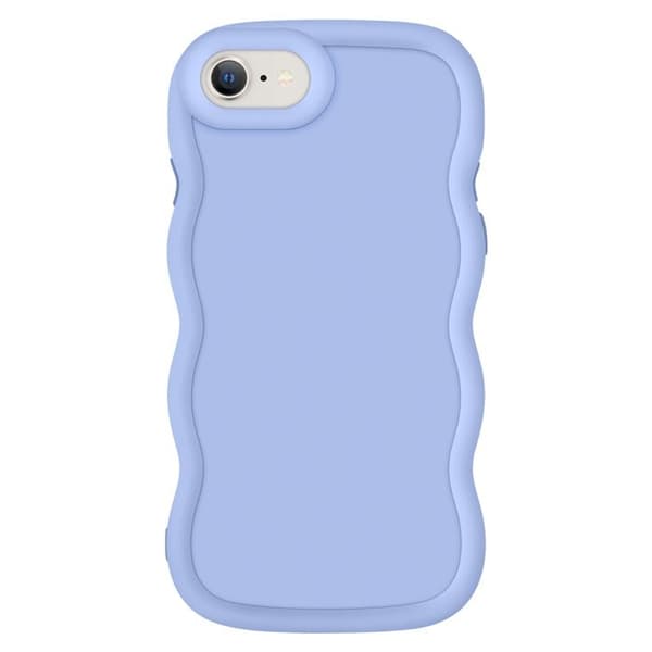 Etui til iPhone 7, 8, SE 2020, SE 2022 - Stødsikker Silikone - Lavendel - Mat Overflade - Moderne Design Violett