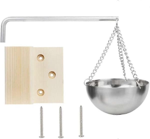 Sauna Aromaterapi Skål Rustfrit Stål Oliefordeler til Sten Varmebestandig Beroligende Aroma