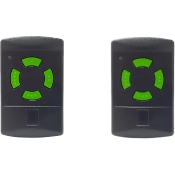 Compatible with 26.995 MHz Garage Door Remote Controls HSM4 HS4 HSE4 HSM2 HSE2 (2 PCS)