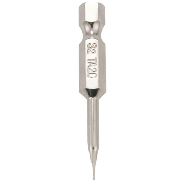 6 st S2 stål triangulära skruvbits magnetisk skruvmejselbit halkfri triangel skruvhuvud 1.8/2/2.Silver SZRH A-B