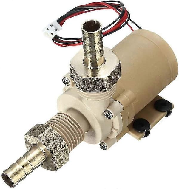 12v 6w DC Borstlös Vattenpump Keramisk Värmebeständig Högtemperatur Solvärme Cirkulationspump