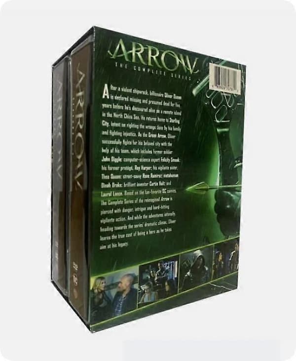 Arrow: Den komplette serie sæson 1-8 (DVD 38-disc boks sæt) NY