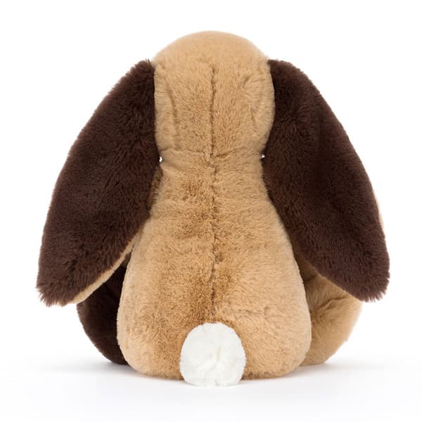 [zd]Jellycat 31 cm Bashful Patchwork Brun Kanin plysdyr