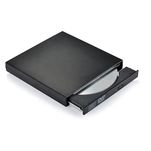 [zd]Ekstern CD/DVD-læser og -brænder – Ultratynd USB 3.0-drev til PC/Mac – Understøtter Windows 11/10/8/7 og macOS