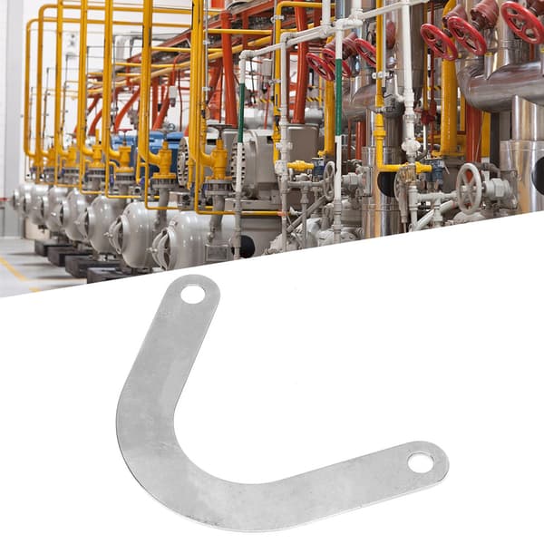 5 stk. ventilplate U-formet metall luftkompressor tilbehør 59 mm bred