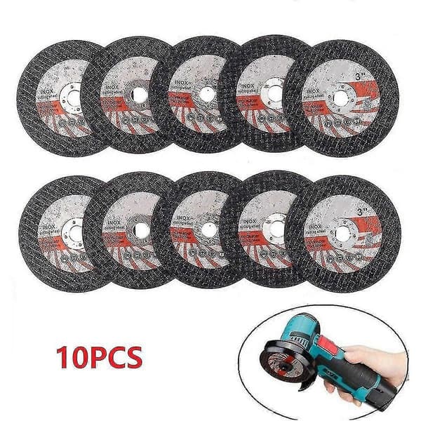 [zd]10 stk 75 mm mini kutteskive sirkulær harpiksslipehjul