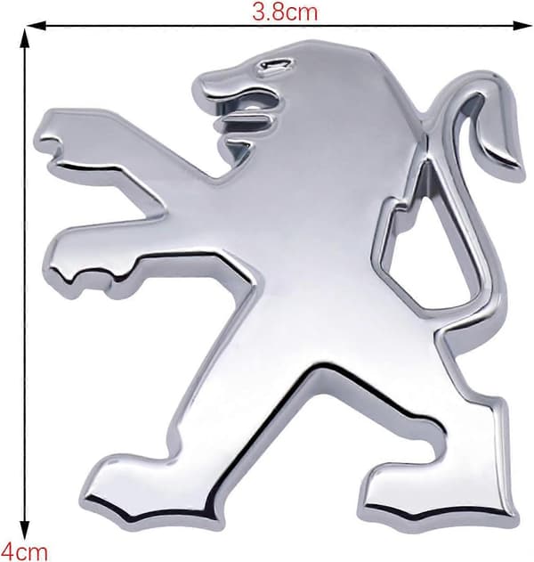 Peugeot 108 Hatchback 2014 2015 2016 2017 18 19 Emblem Dekal, Bil Emblem Dekal Biltilbehør