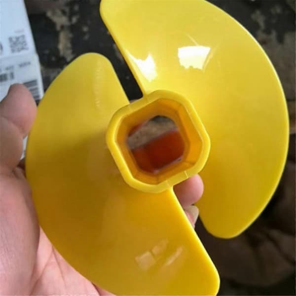 Isbor Auger Aluminiumslegering Isfiskeri Borende Isfiskeribor til Havfiskeri Udendørsudstyr Vinter A Yellow