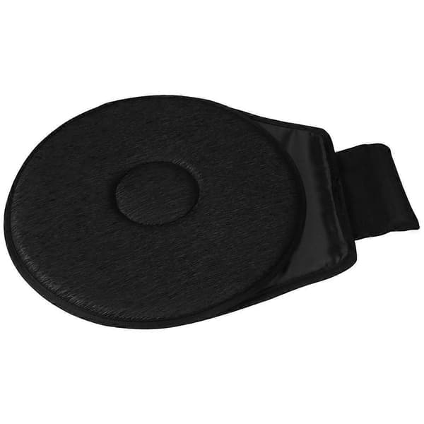 Svingbar setepute til bil for eldre, 360 graders rotasjon bærbar memory foam auto svingbar setepute black