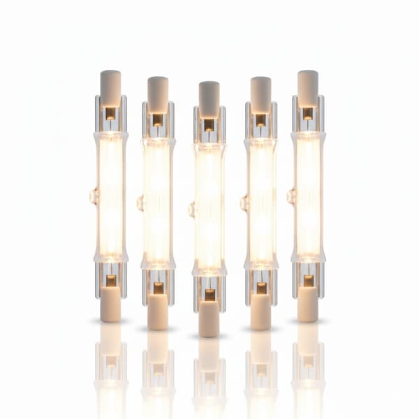 5-pack R7s 118mm 300W 230V – Linjära halogenlampor för stark belysning
