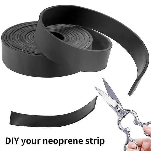 Neopren gummimatte, solid gummimatte, ruller og striper for DIY-pakninger, håndverk, puter, gulv, beskyttelse, støtter, nivellering, antivibrasjon, an