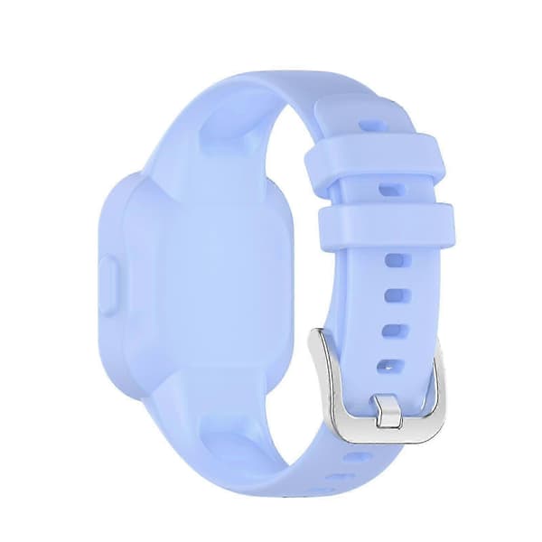 Erstatningssilikonerem til Garmin Vivofit JR3 - Sikker pasform til aktive børn Cornflower Blue