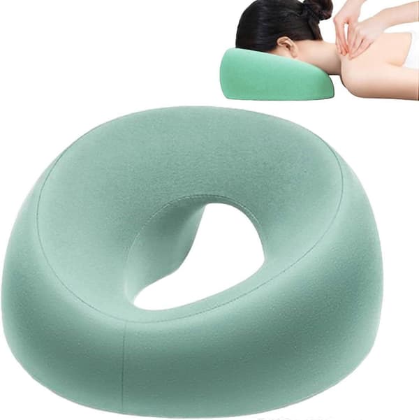 Massage Ansiktskudde, Massage Ansiktskudde, Massage Huvudstöd För Säng, Ansiktsnedåtkudde, Andas Lätt Ansiktsnedåtkudde, Bekväm[zd]