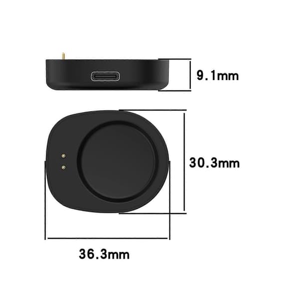 Klockladdningsadapter för Amazfit T-Rex 3 / Amazfit Balance