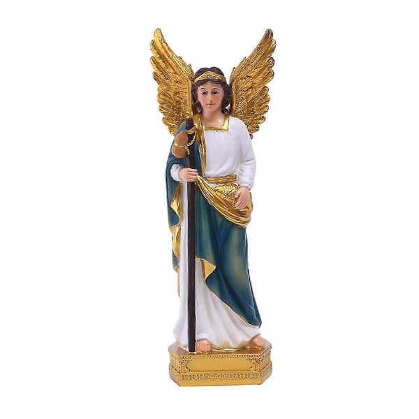 Saint Raphael-figur utsøkt design levende mønster for stue studieforsyning[zd]