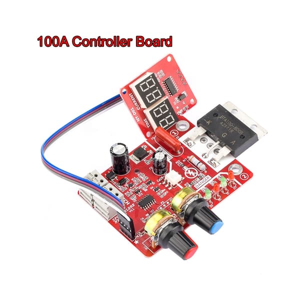 [zd]Professionel NY-D01 Transformer Controller Svejsekontrolkort DIY 40/100A til Modstandssvejsning -40/100A 100A 0.08