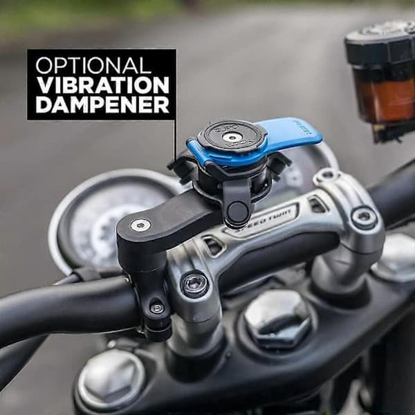 [zd]Quad Lock Motorcykel Telefonholder til iPhone & Samsung, Styrholder med Quick Release
