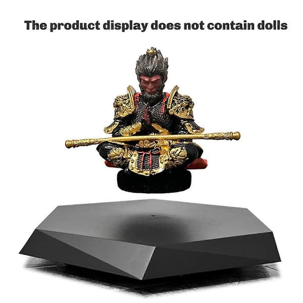 [zd]360° Rotasjon Magnetisk Levitasjon Displaystativ for Leker Smykker Displaystativ Fancy Flytende Display