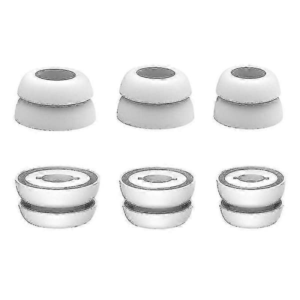 Par silikonørepropper til Samsung Galaxy Buds Pro hodetelefoner, svart - JA