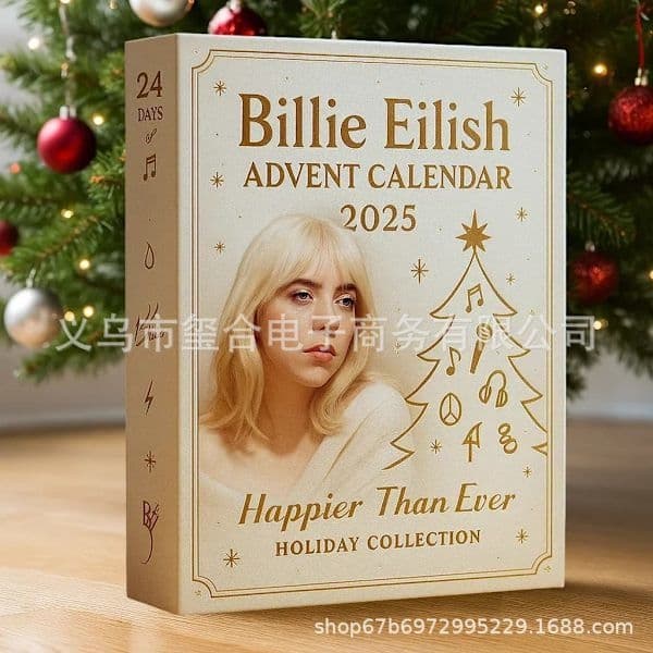 Billie Eilish 2025 Julekalender, Nedtelling til jul leketøysgave for barn og tenåringer