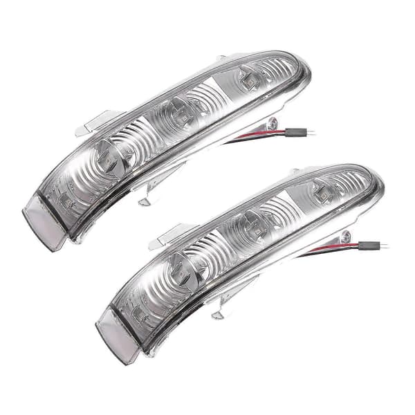 Pair Turn Signal Mirror Indicator Compatible with W220 S-Class 1999-2002 W215 CL-Class 1999-2003