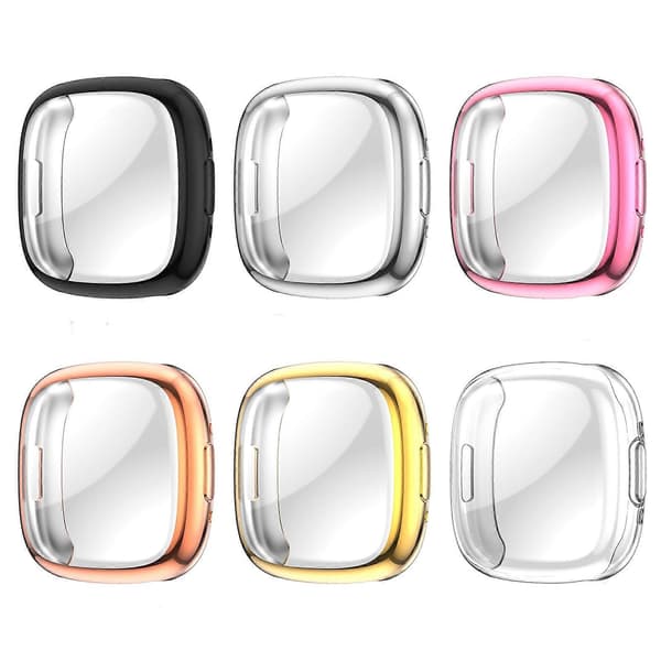Støtsikkert TPU beskyttelsesdeksel til Fitbit Versa 4 Gold
