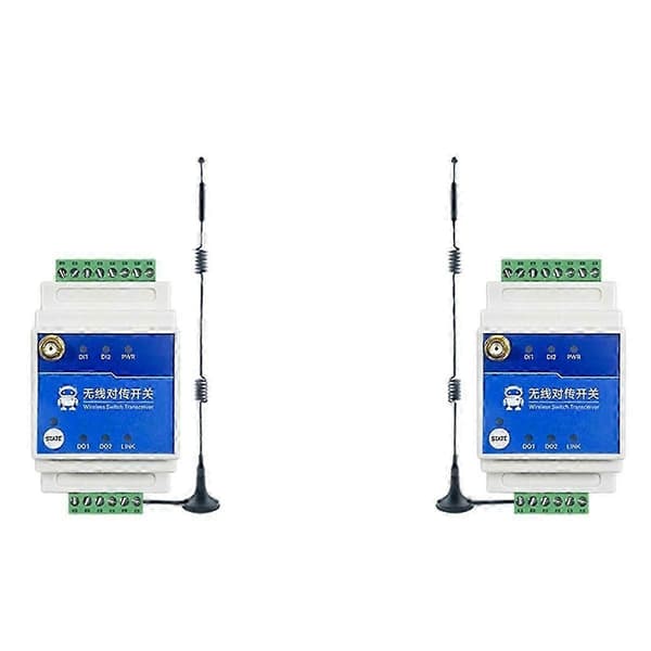 LoRa trådløs relæafbryder 868/915MHZ CDSENET E860-DTU 2-vejs DI+DO IO Modem RS485 fjernoverførsel