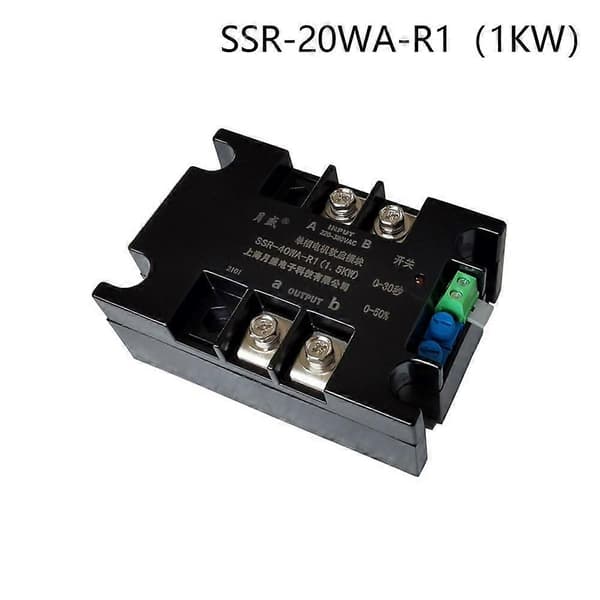 220V Enkeltfaset Motor Softstarter 1KW-8KW Justerbart Softstart-modul til industrielle applikationer