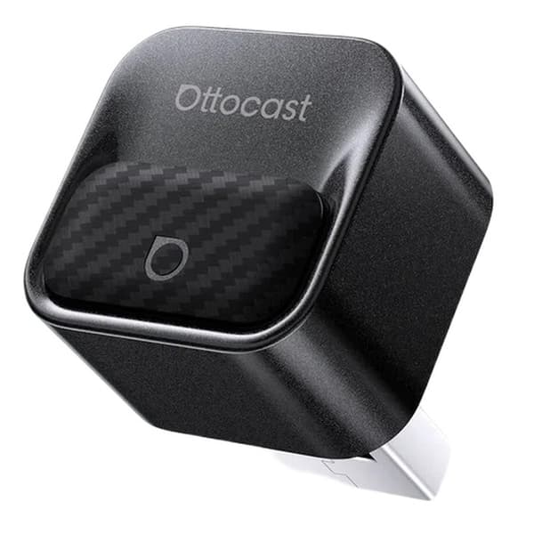 [zd]Ottocast Mini Pico – Trådlös CarPlay & Android Auto Adapter 2-i-1 (Bluetooth 5.4 + Wi-Fi 6)