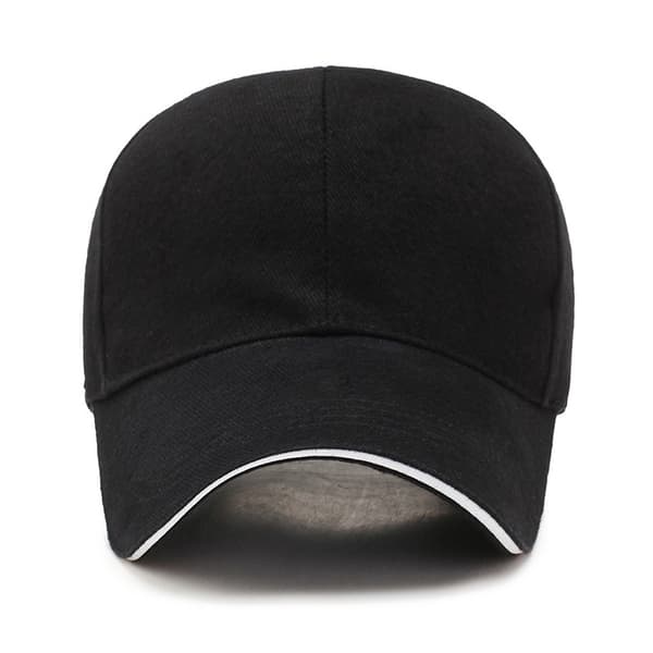 [zd]Basebollkeps Enfärgad Keps vuxen unisex