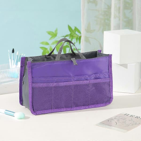 Bag in bag set necessär purple