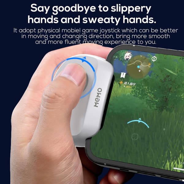 Mobil Controller Trigger Spil Brandknap Telefon Shooter Joystick Til PUBG[zd] Vit