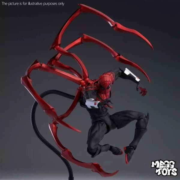 MESS TOYS Spider-Man Miles Morales nivelletty toimintahahmo